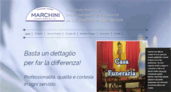 Desktop Screenshot of marchinionoranzefunebri.com